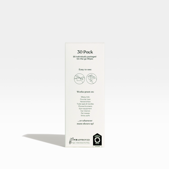 On-the-go-Wipes Wipes Box of 30